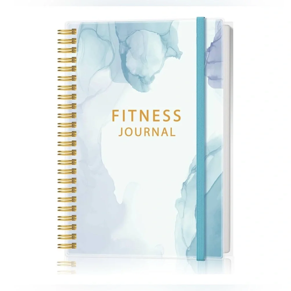 Fitness Journal with Elastic Band
